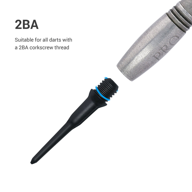 Kunststoff Spitzen 2BA Gewinde für Darts