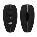 kwmobile Autoschlüssel Schutzhülle kompatibel mit Ford 3-Tasten Autoschlüssel Keyless Go Hülle