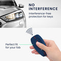 kwmobile Autoschlüssel Schutzhülle kompatibel mit Ford 3-Tasten Autoschlüssel Keyless Go Hülle