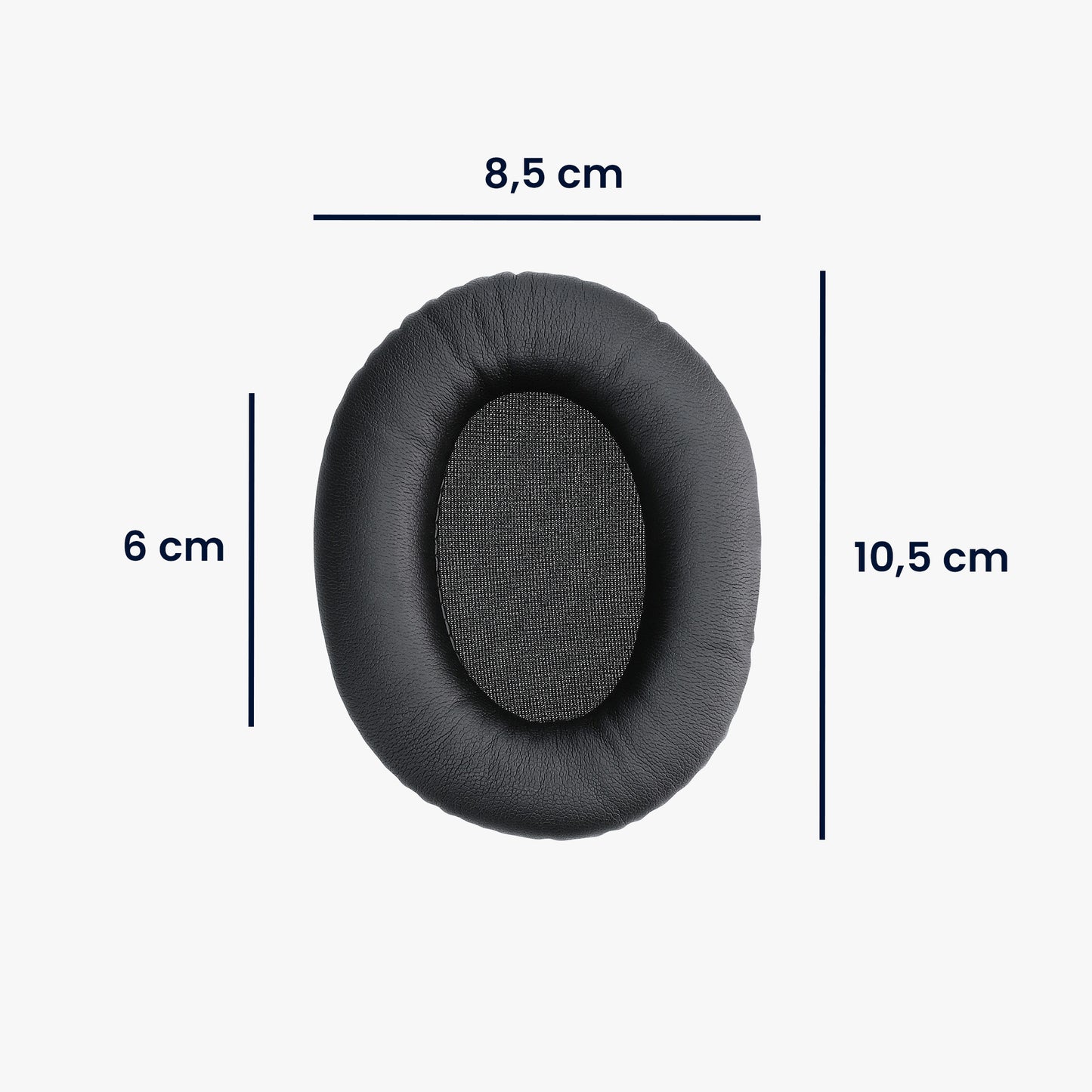 kwmobile Ohr Polster für Kingston HyperX Cloud II / Cloud III / III S / 3S - Ersatz Ohrpolster - Kopfhörer Ersatzteile - Kopfhörer Ersatzpolster für Over Ear Headphones