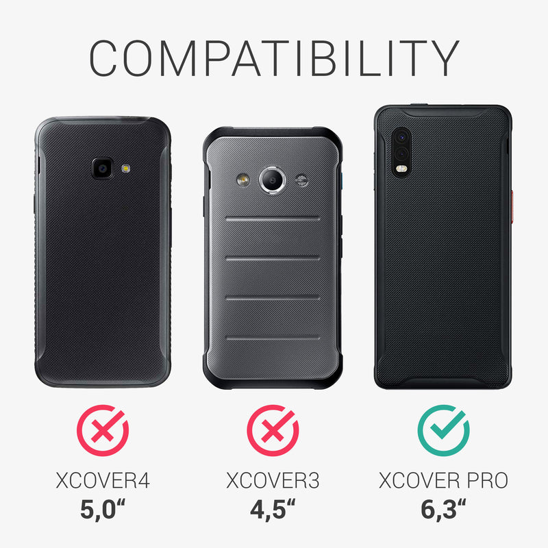 kwmobile Handyhülle für Samsung Galaxy Xcover Pro Hülle Schutzhülle Cover