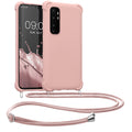 kwmobile Necklace Case kompatibel mit Xiaomi Mi Note 10 Lite Hülle - Cover mit Kordel zum Umhängen - Silikon Schutzhülle