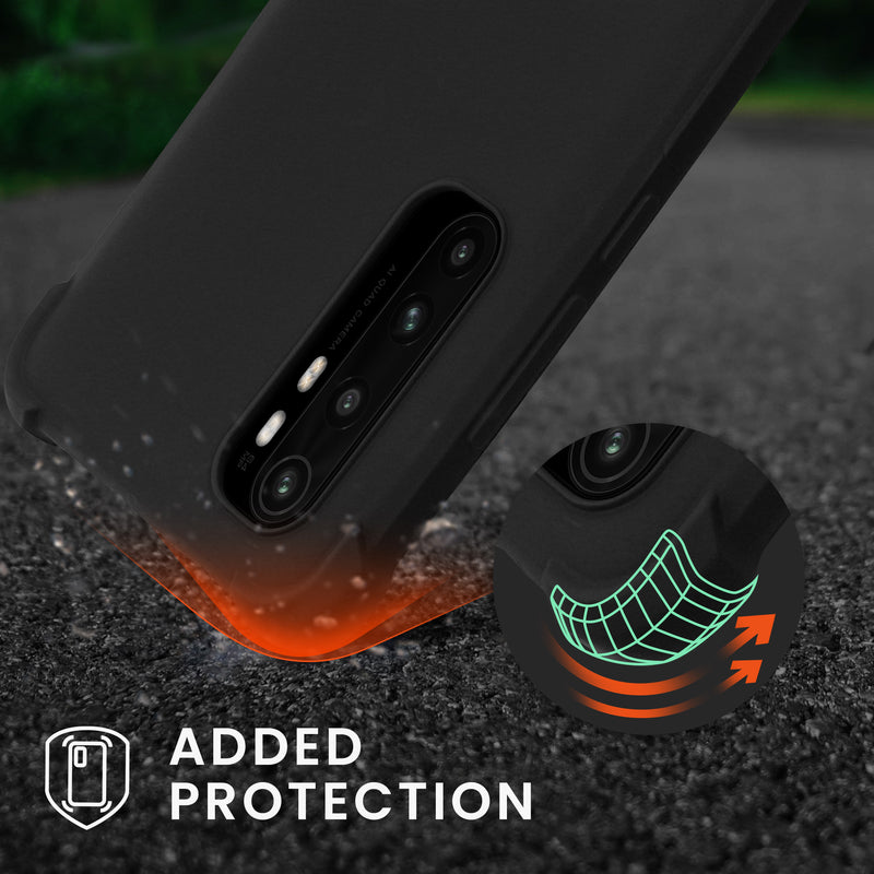 kwmobile Necklace Case kompatibel mit Xiaomi Mi Note 10 Lite Hülle - Cover mit Kordel zum Umhängen - Silikon Schutzhülle