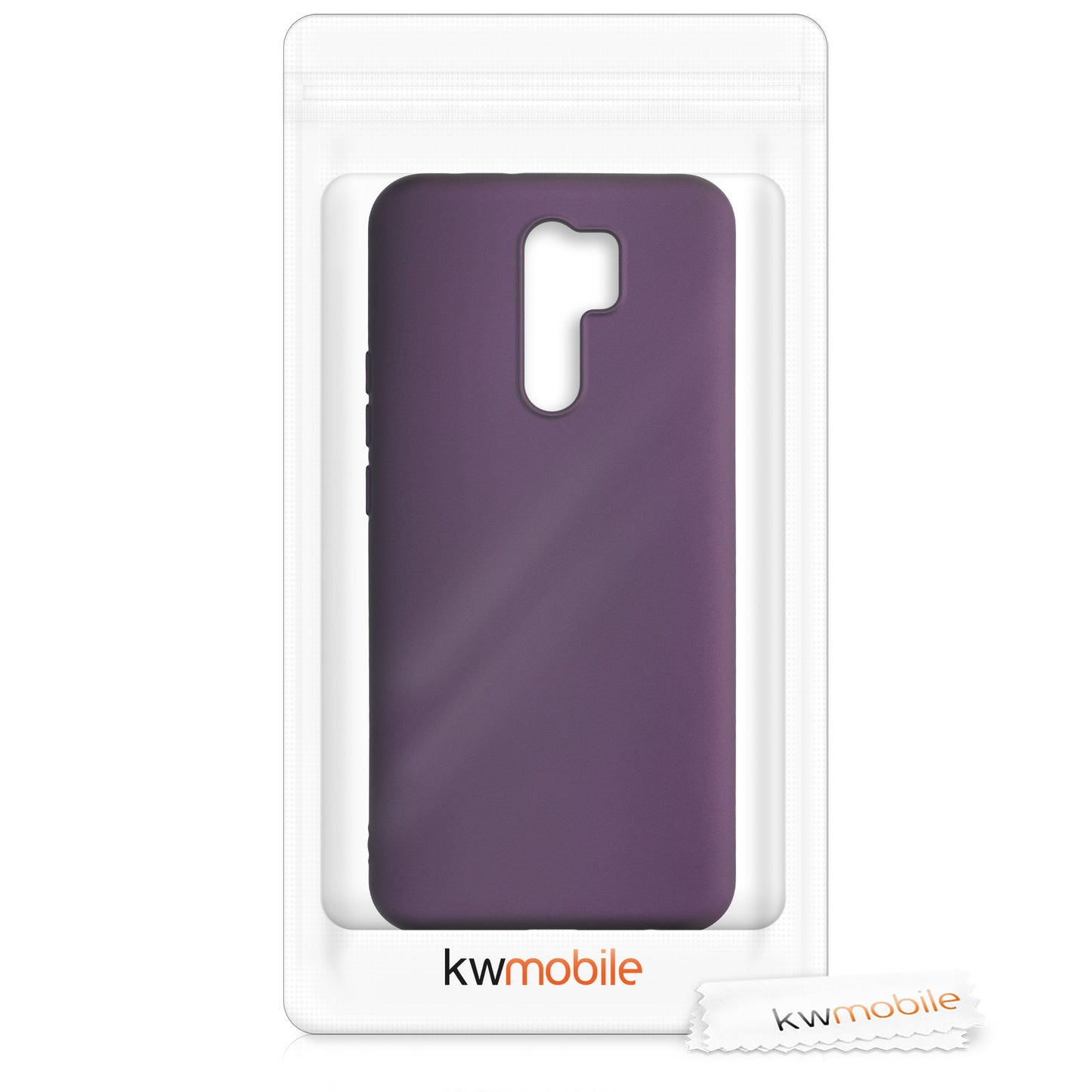 kwmobile Handyhülle für Xiaomi Redmi 9 Hülle - Silikon Case schutzhülle Cover