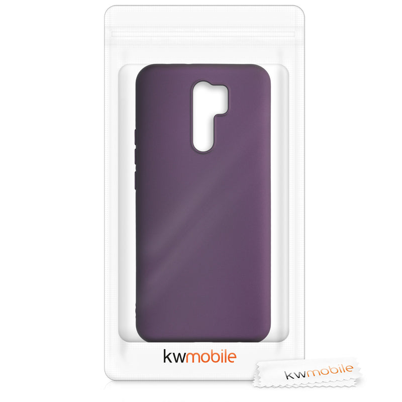 kwmobile Handyhülle für Xiaomi Redmi 9 Hülle - Silikon Case schutzhülle Cover