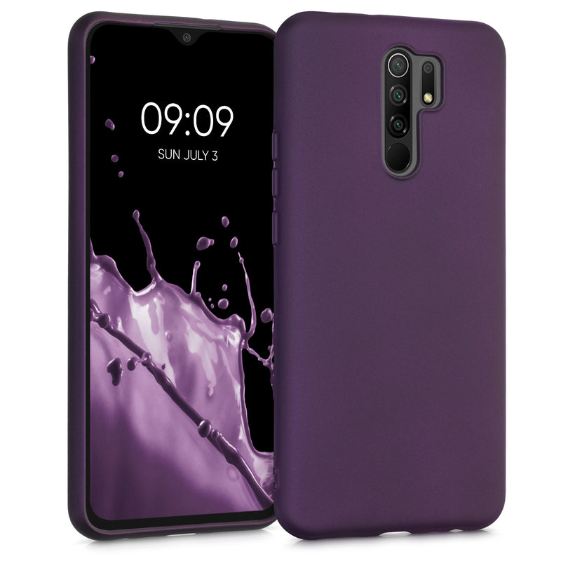 kwmobile Handyhülle für Xiaomi Redmi 9 Hülle - Silikon Case schutzhülle Cover