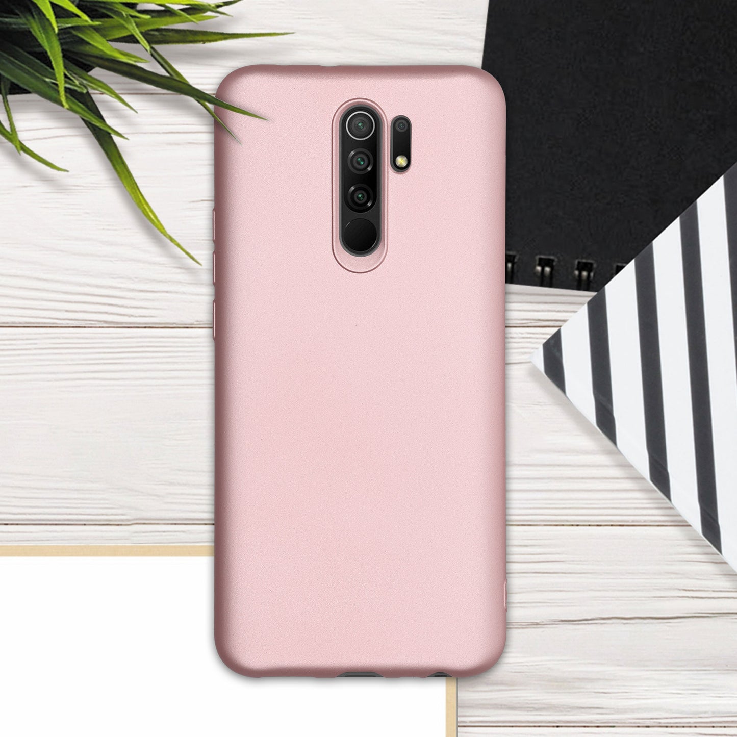 kwmobile Handyhülle für Xiaomi Redmi 9 Hülle - Silikon Case schutzhülle Cover