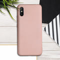 kwmobile Handyhülle für Xiaomi Redmi 9A / 9AT Hülle - Silikon Case metallisch schimmernd - Schutzhülle Cover