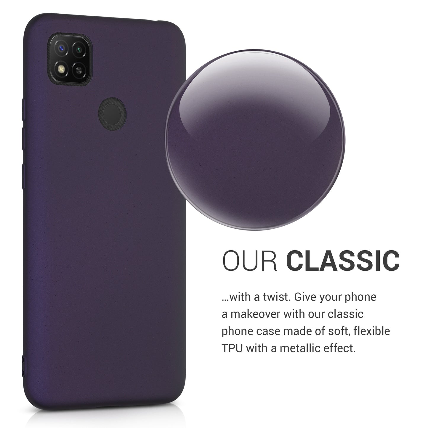 kwmobile Handyhülle für Xiaomi Redmi 9C Hülle Silikon Case Schutzhülle Cover