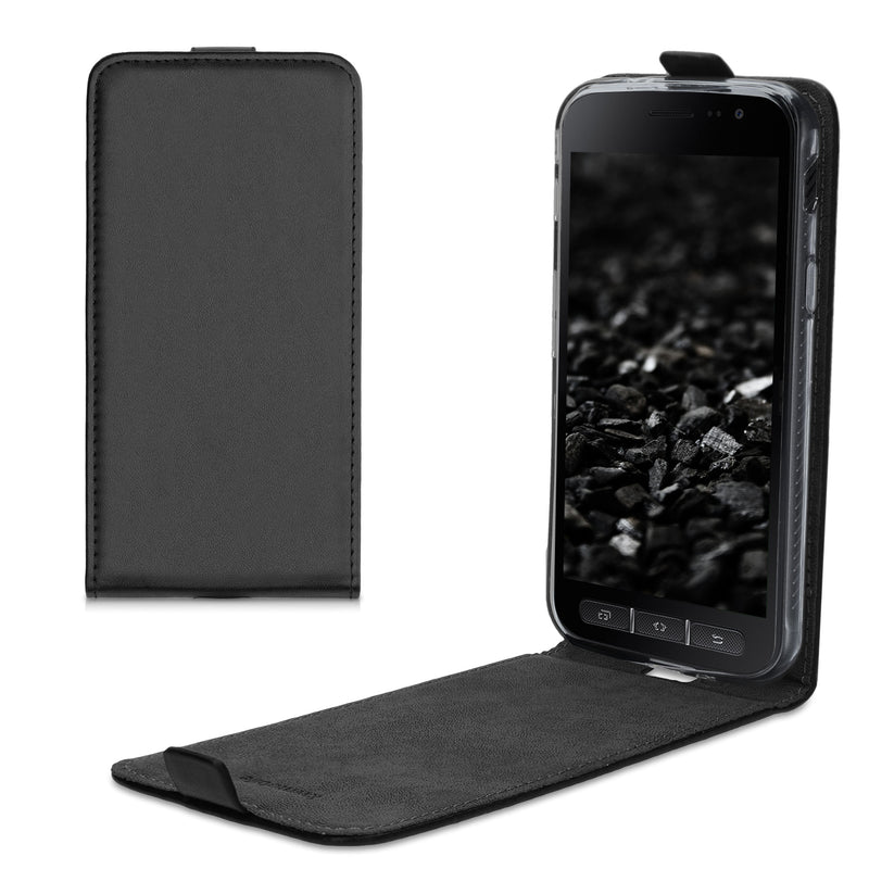 kwmobile Schutzhülle kompatibel mit Samsung Galaxy Xcover 4 / 4S - Hülle Handy - Flip Case Handyhülle