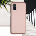 kwmobile Handyhülle für Samsung Galaxy M51 Hülle - Silikon Case schimmernd - Schutzhülle Cover
