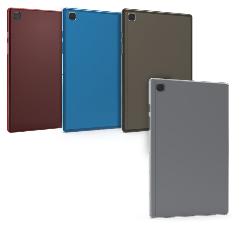 kwmobile Hülle kompatibel mit Samsung Galaxy Tab A7 10.4 (2020) Hülle - weiches TPU Silikon Case transparent - Tablet Cover Transparent Transparent  