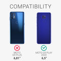kwmobile Hülle kompatibel mit Motorola Moto G9 Play / Moto E7 Plus - Handy Case