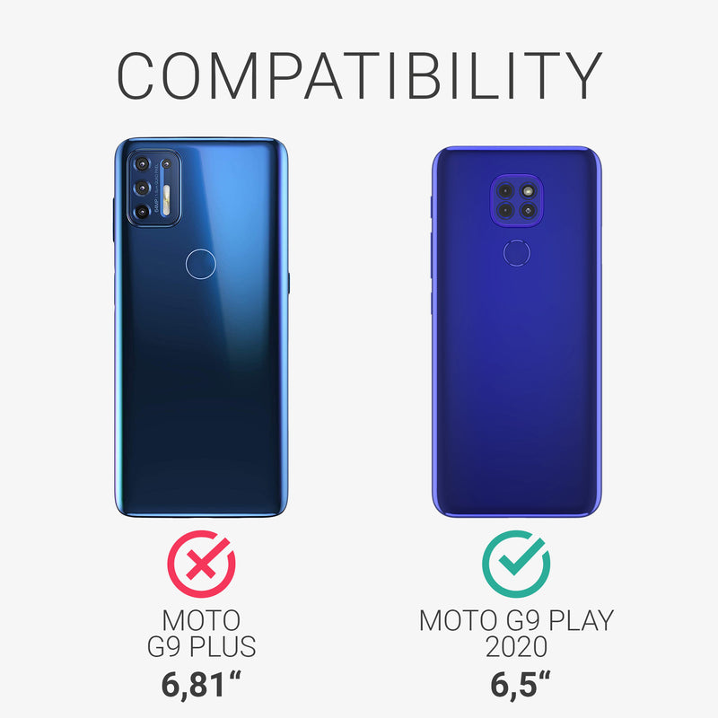 kwmobile Hülle kompatibel mit Motorola Moto G9 Play / Moto E7 Plus - Handy Case