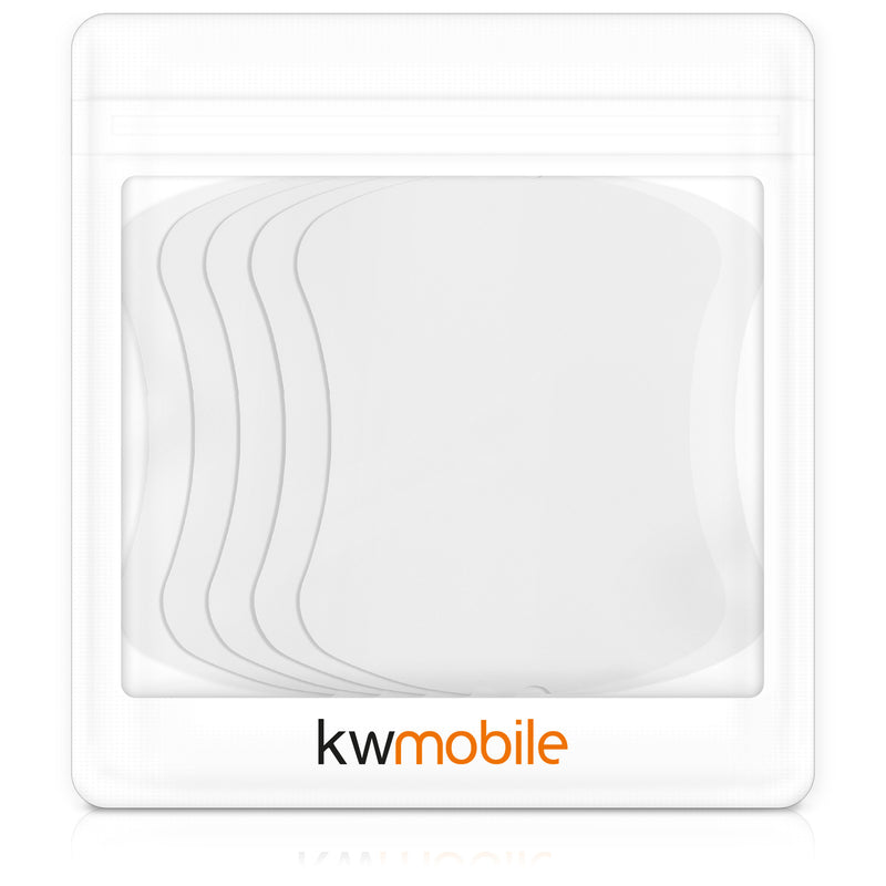 kwmobile Universal Auto Türgriff Lackschutzfolie selbstklebend Silikon Schutzfolie Griffmulden 8,4x9,3 cm 4 Stück