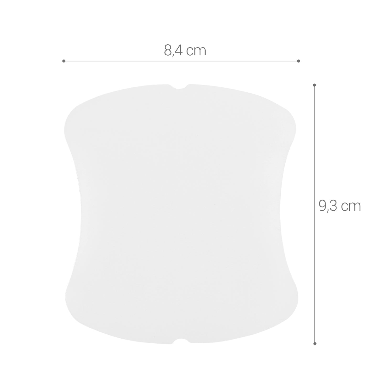 kwmobile Universal Auto Türgriff Lackschutzfolie selbstklebend Silikon Schutzfolie Griffmulden 8,4x9,3 cm 4 Stück