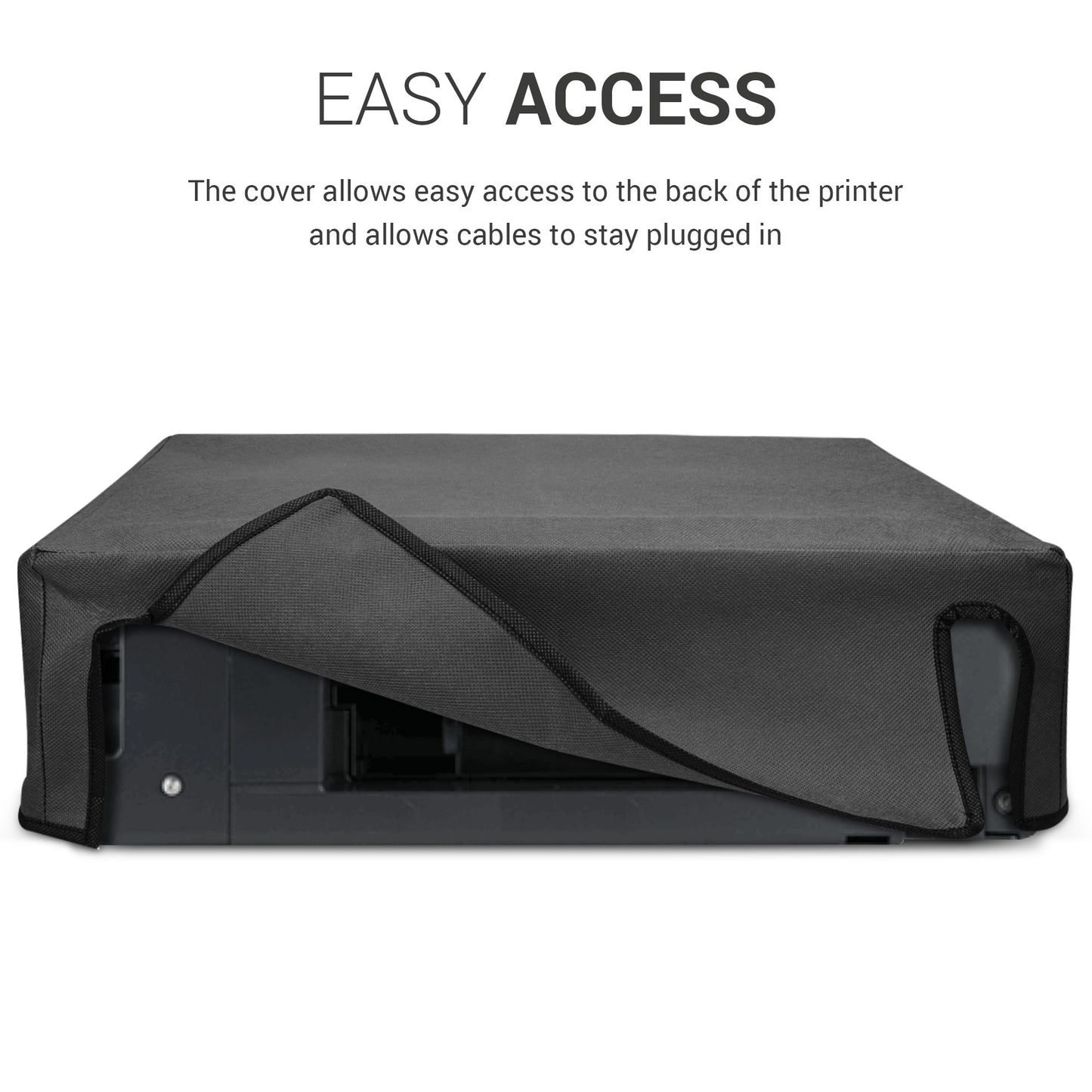kwmobile Cover kompatibel mit Canon Pixma TS5350 / TS5351 / TS5352 - Tasche Hülle Drucker - Staubschutzhülle Schutzhaube Schutzhülle