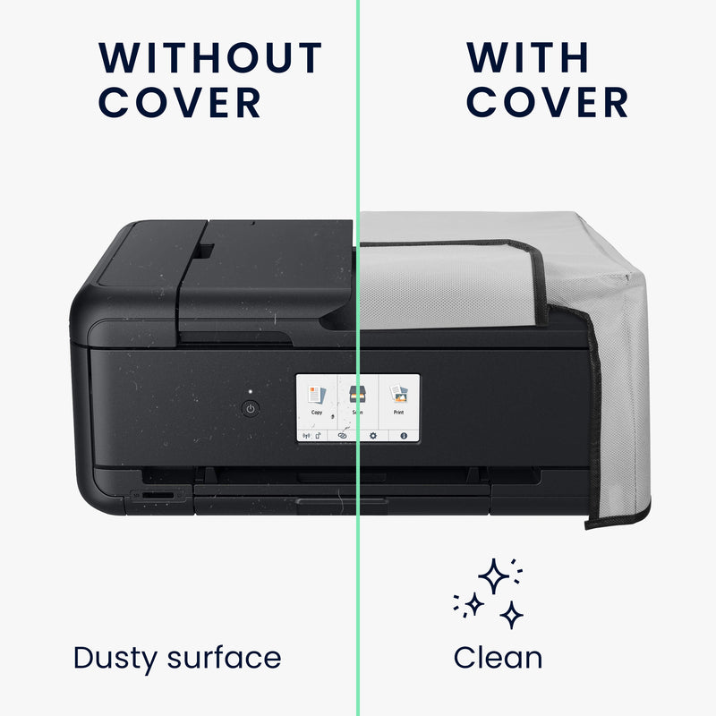 kwmobile Cover kompatibel mit Canon Pixma TS9550 / G6050 / TR7550 / TR8550 - Tasche Hülle Drucker - Staubschutzhülle Schutzhaube Schutzhülle