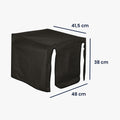 kwmobile Cover kompatibel mit Brother DCP-L3510CDW / L3710CW / L3730CDN / L3750CDW - Tasche Hülle Drucker - Staubschutzhülle Schutzhaube Schutzhülle