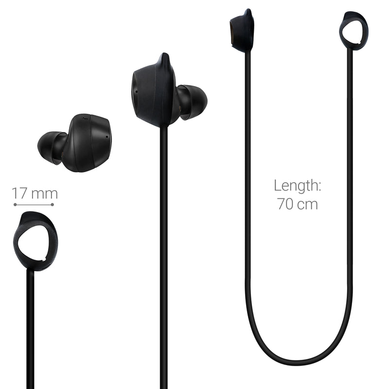 kwmobile Halteband kompatibel mit Samsung Galaxy Buds / Buds Plus Headphones - Kopfhörer Halter Band Strap