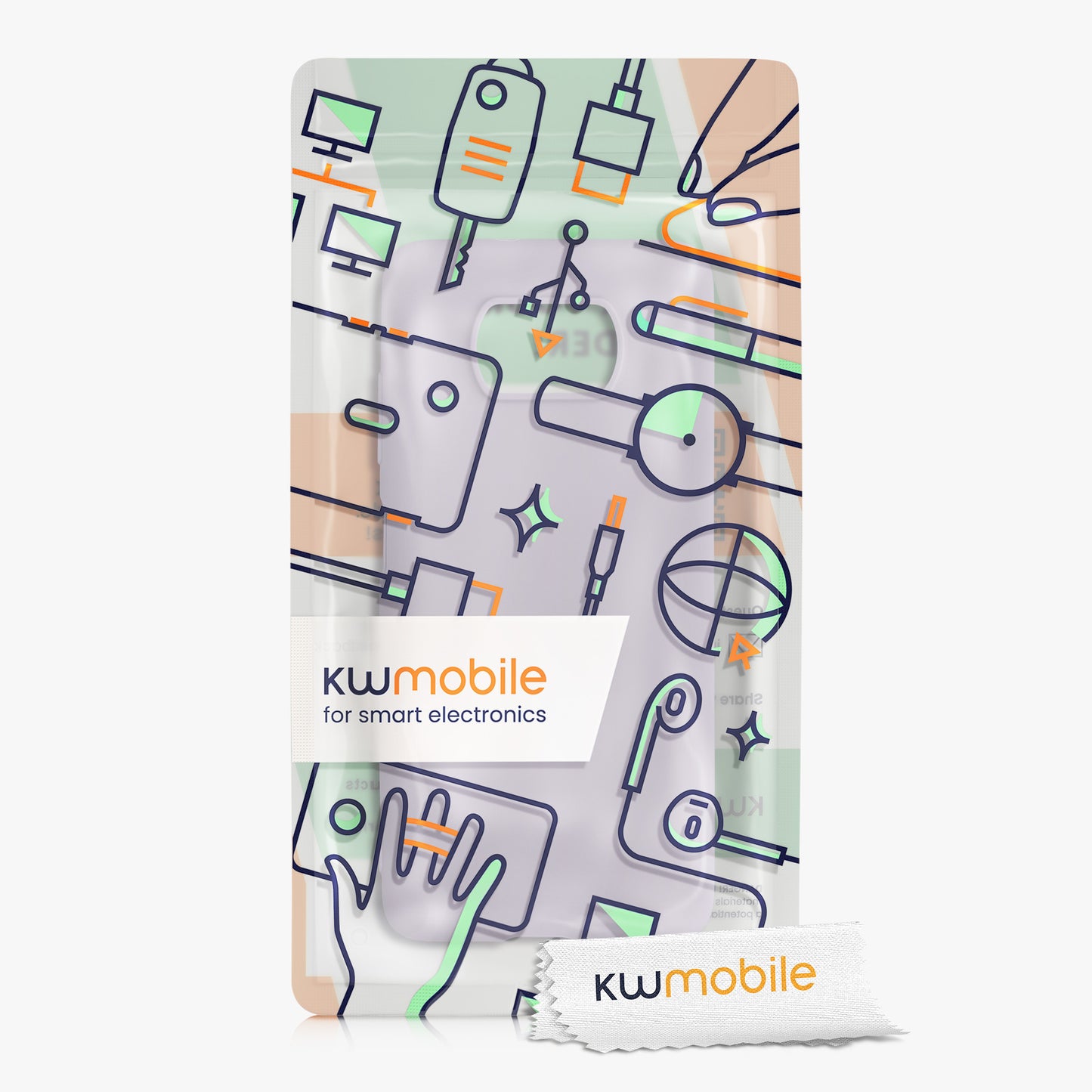 kwmobile Handyhülle für Xiaomi Poco X3 NFC / Poco X3 Pro Hülle - Case - Kabelloses Laden - Schutzhülle Cover