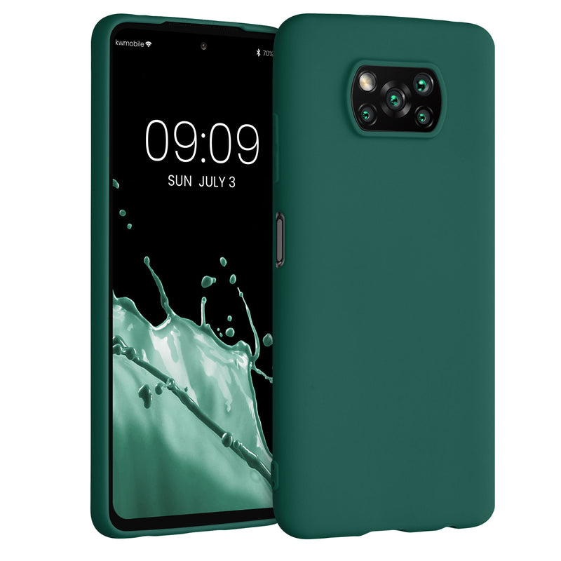 kwmobile Handyhülle für Xiaomi Poco X3 NFC / Poco X3 Pro Hülle - Case - Kabelloses Laden - Schutzhülle Cover