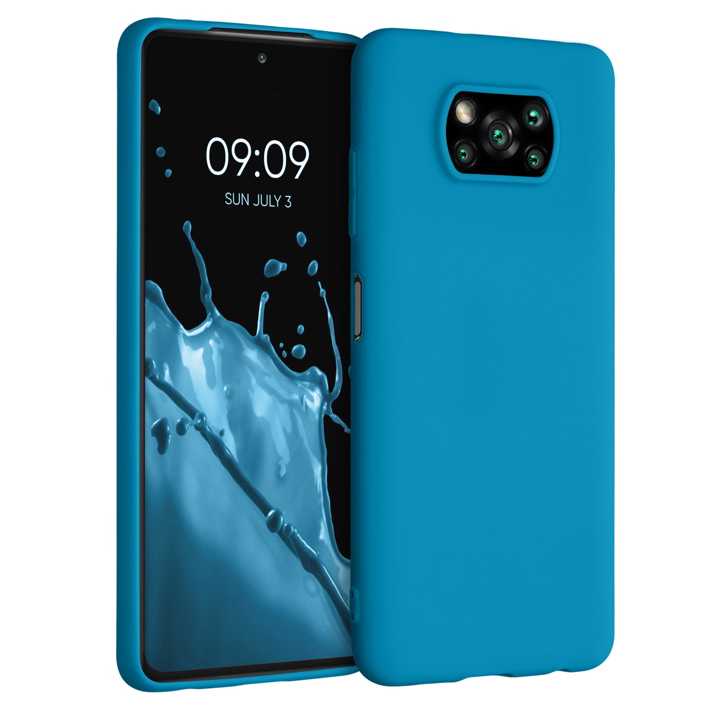 kwmobile Handyhülle für Xiaomi Poco X3 NFC / Poco X3 Pro Hülle - Case - Kabelloses Laden - Schutzhülle Cover