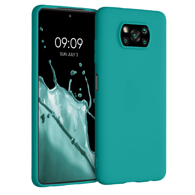 kwmobile Handyhülle für Xiaomi Poco X3 NFC / Poco X3 Pro Hülle - Case - Kabelloses Laden - Schutzhülle Cover