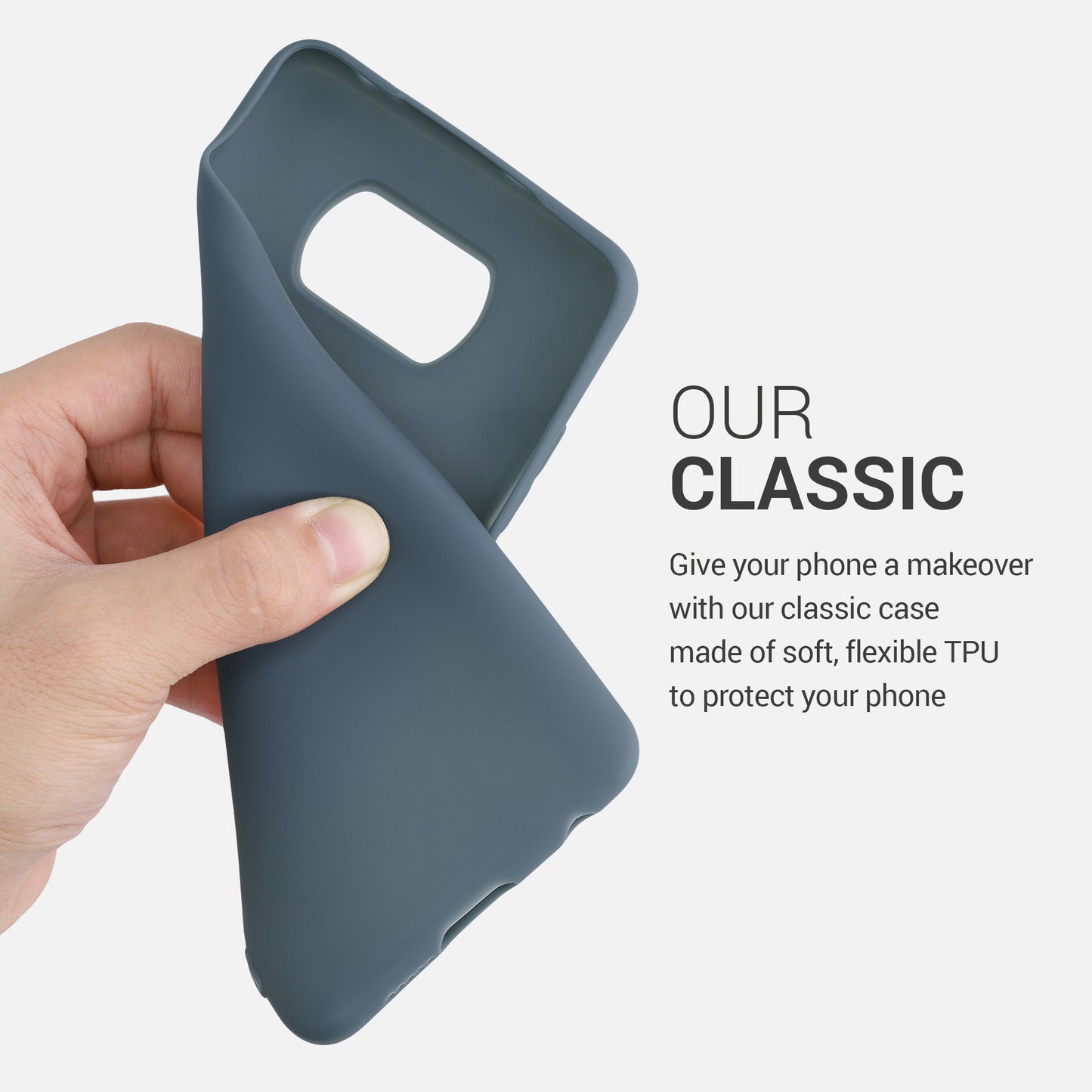 kwmobile Handyhülle für Xiaomi Poco X3 NFC / Poco X3 Pro Hülle - Case - Kabelloses Laden - Schutzhülle Cover