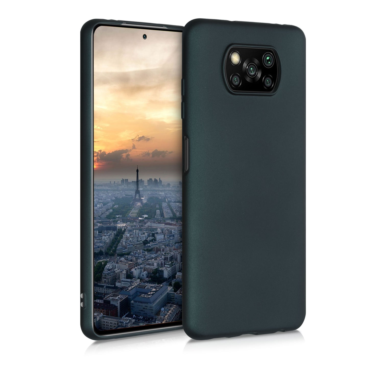 kwmobile Handyhülle für Xiaomi Poco X3 NFC / Poco X3 Pro Hülle - Silikon Case schutzhülle Cover