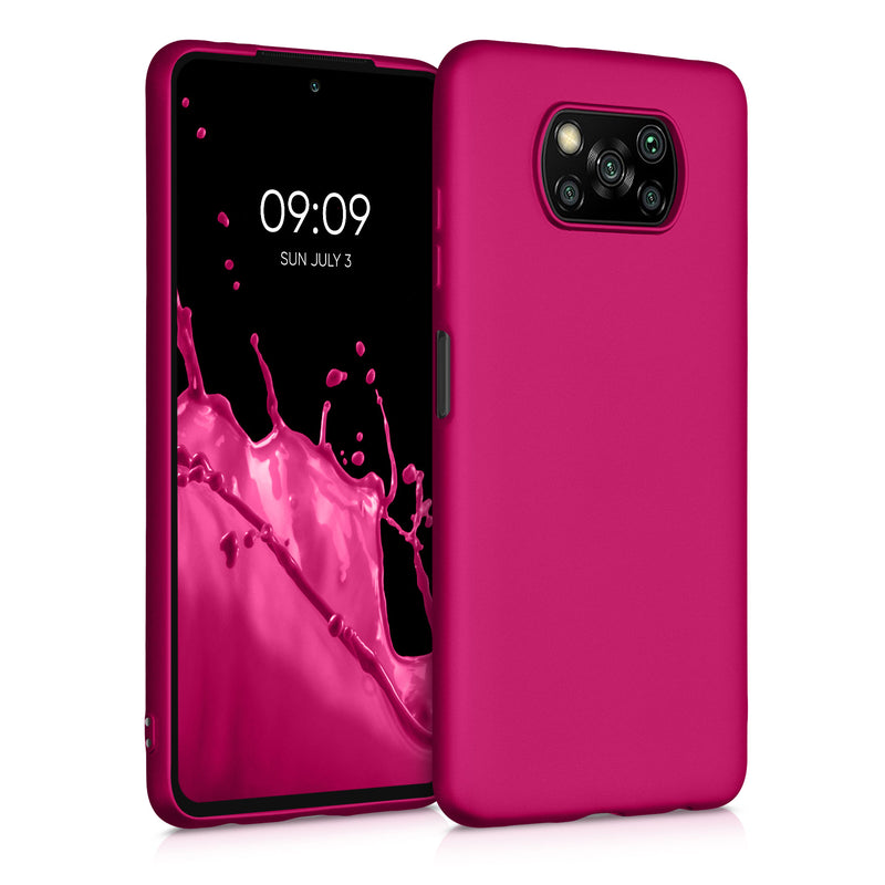 kwmobile Handyhülle für Xiaomi Poco X3 NFC / Poco X3 Pro Hülle - Silikon Case schutzhülle Cover