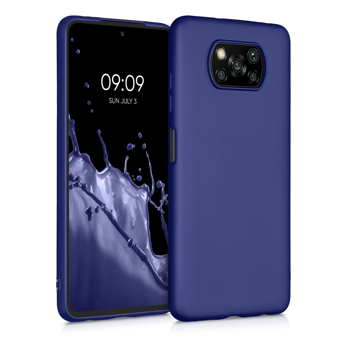 kwmobile Handyhülle für Xiaomi Poco X3 NFC / Poco X3 Pro Hülle - Silikon Case schutzhülle Cover