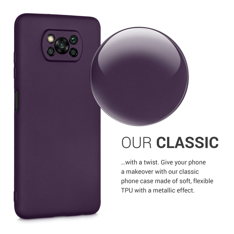 kwmobile Handyhülle für Xiaomi Poco X3 NFC / Poco X3 Pro Hülle - Silikon Case schutzhülle Cover