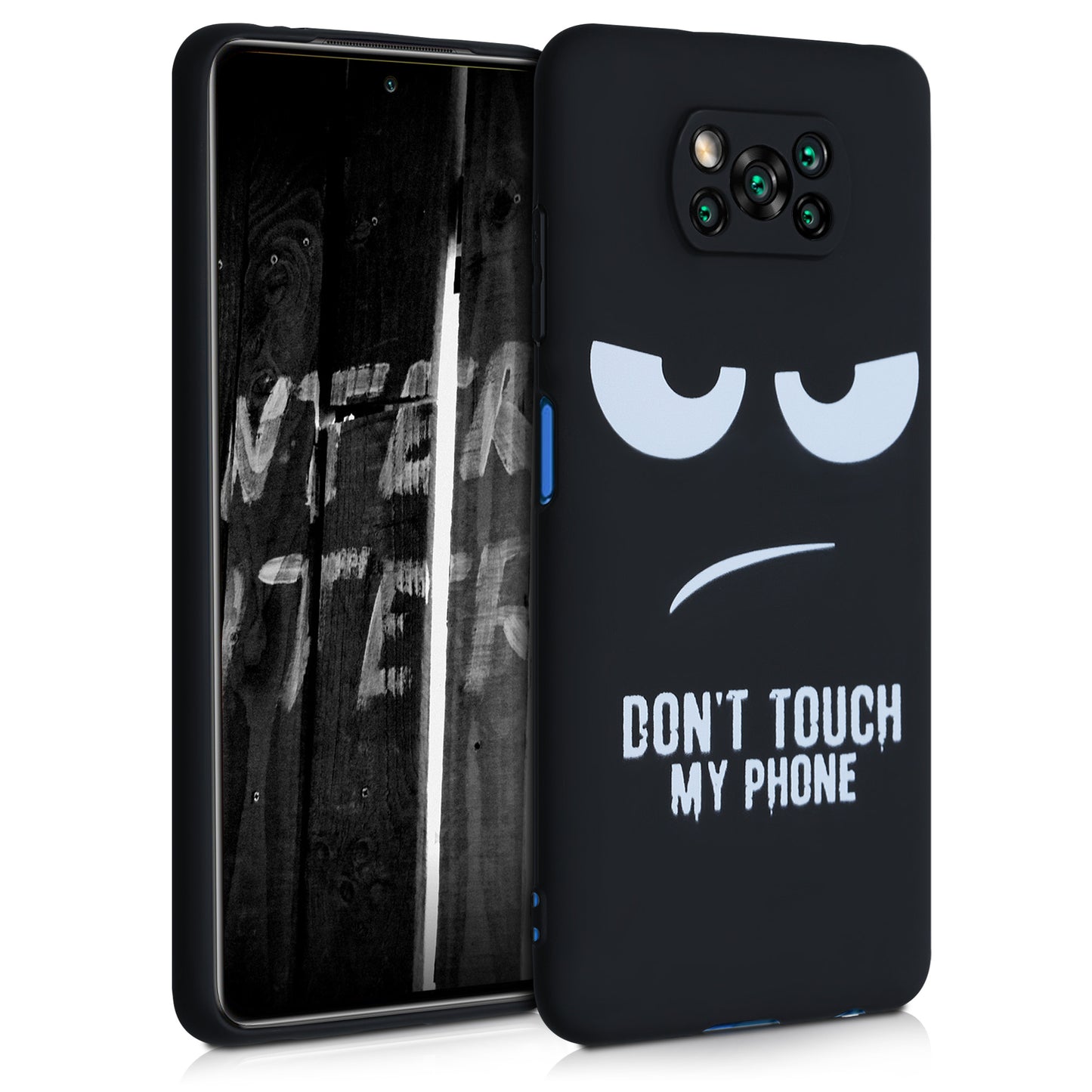 kwmobile Hülle kompatibel mit Xiaomi Poco X3 NFC / Poco X3 Pro - Handyhülle Silikon Case