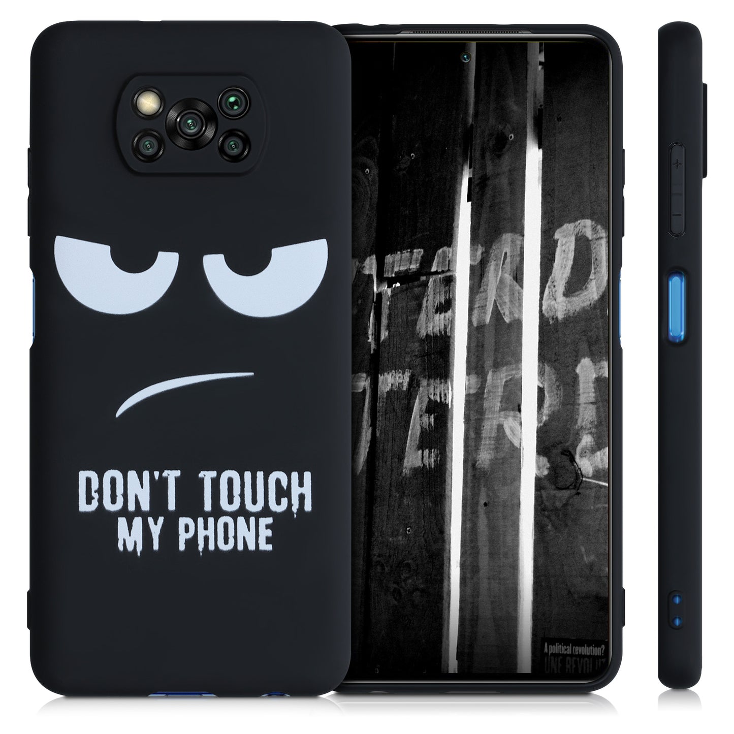 kwmobile Hülle kompatibel mit Xiaomi Poco X3 NFC / Poco X3 Pro - Handyhülle Silikon Case
