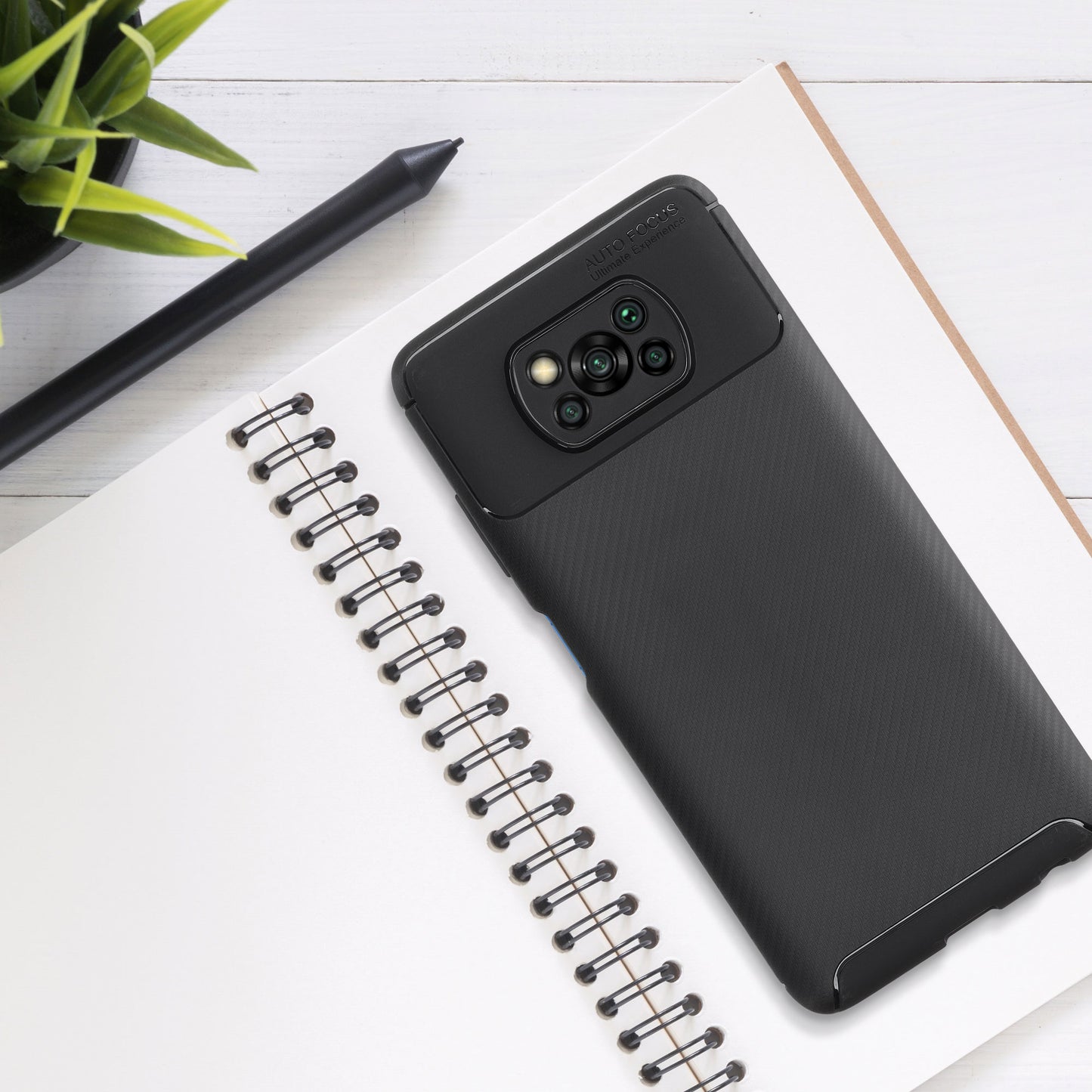 kwmobile Hülle kompatibel mit Xiaomi Poco X3 NFC / Poco X3 Pro - Handyhülle Silikon Case