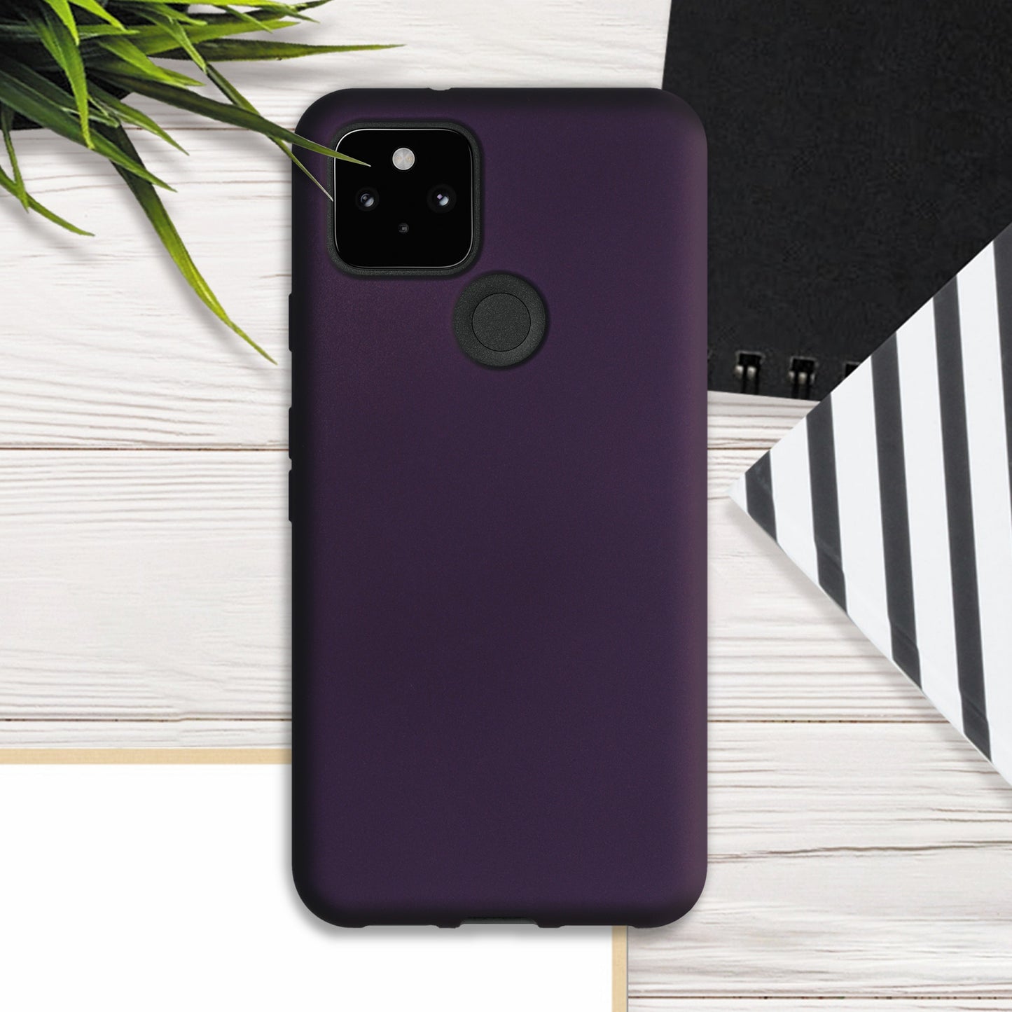 kwmobile Handyhülle für Google Pixel 5 Hülle Silikon Case Schutzhülle Cover