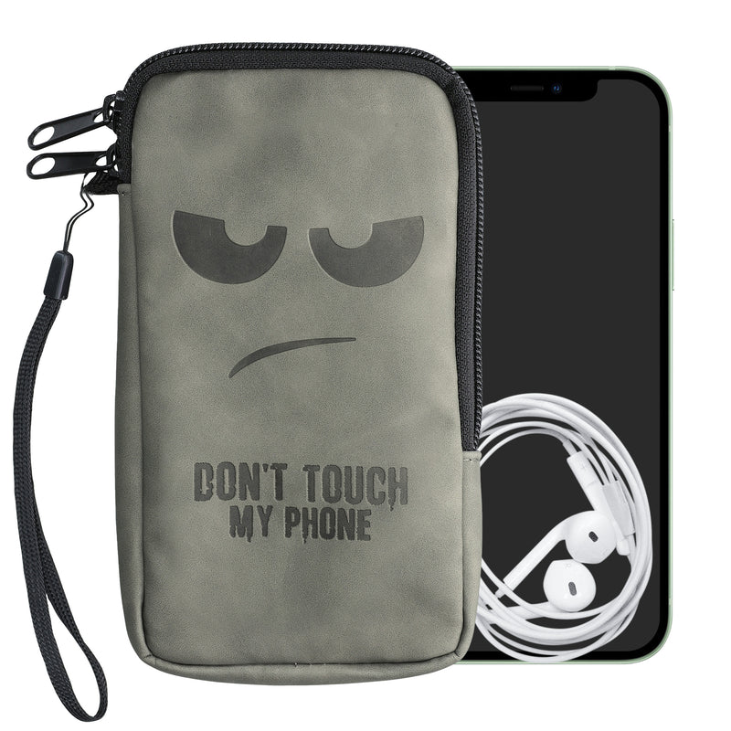 kwmobile Handytasche für Smartphones - 6,5" - Handy Tasche - 16,5 x 8,9 cm Innenmaße