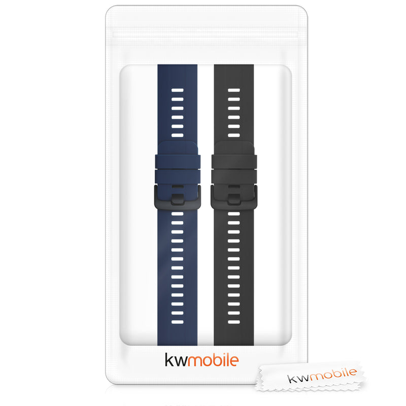 kwmobile Uhrenarmband für HONOR Watch GS Pro Armband Fitnesstracker Band Set Ersatzarmband Smartwatch