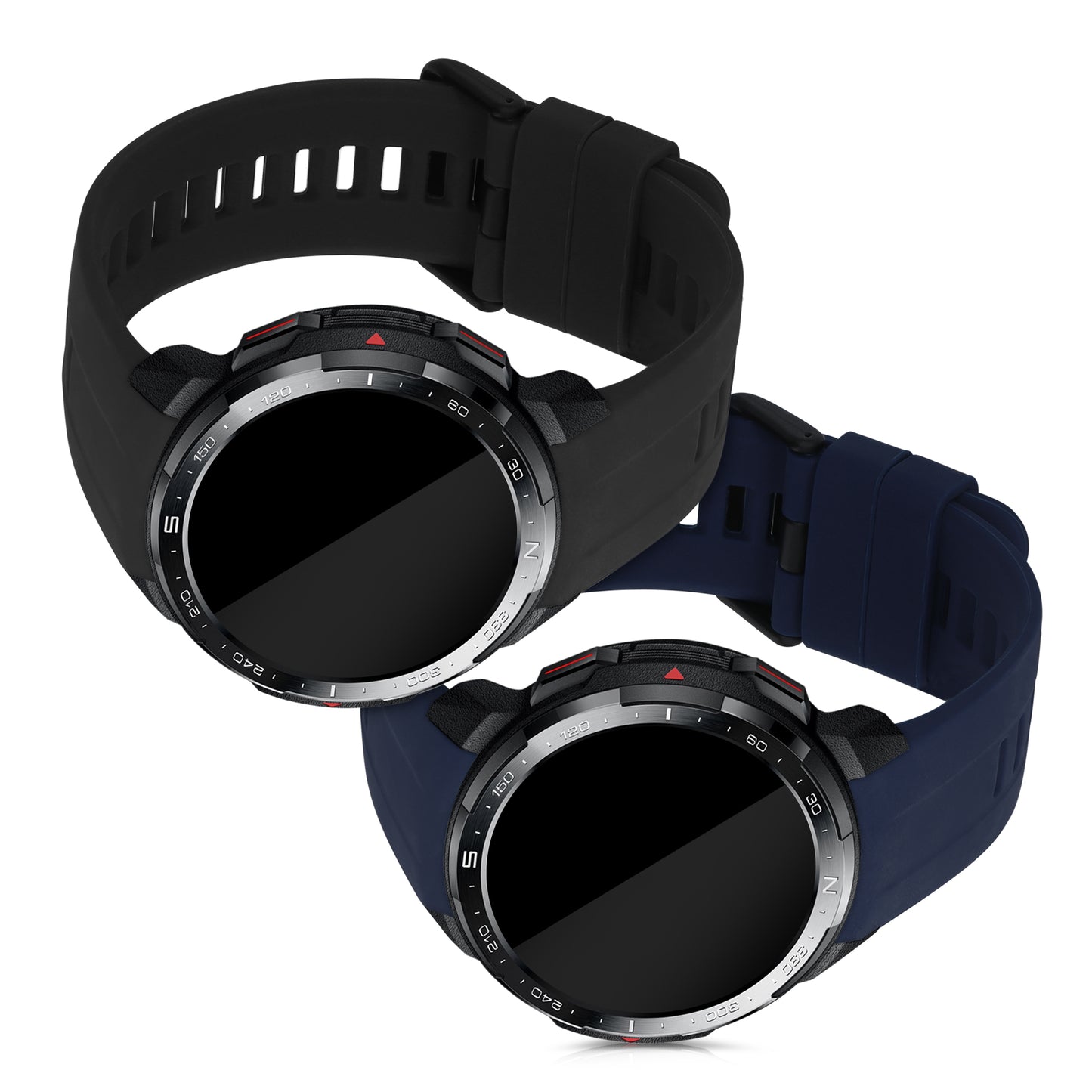 kwmobile Uhrenarmband für HONOR Watch GS Pro Armband Fitnesstracker Band Set Ersatzarmband Smartwatch
