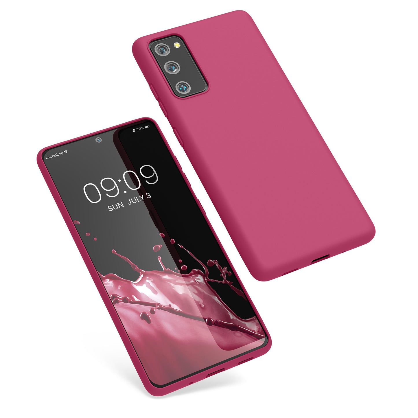 kwmobile Handyhülle für Samsung Galaxy S20 FE - Kabelloses Laden - Schutzhülle Cover