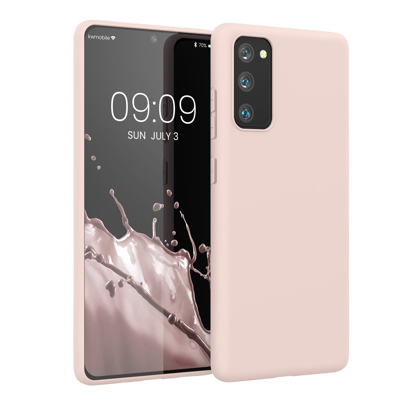 kwmobile Handyhülle für Samsung Galaxy S20 FE - Kabelloses Laden - Schutzhülle Cover