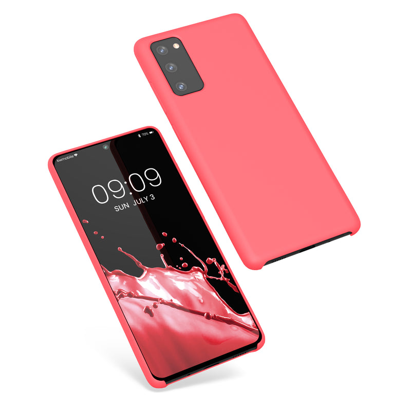 kwmobile Handyhülle für Samsung Galaxy S20 FE Hülle - Case Silikon - Kabelloses Laden - Schutzhülle Cover