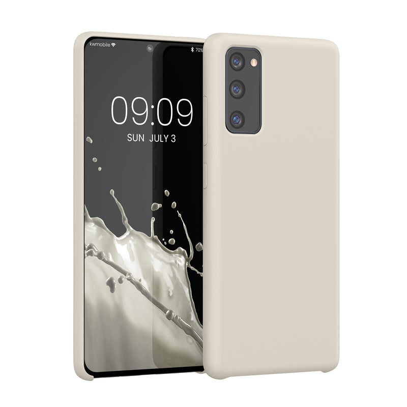 kwmobile Handyhülle für Samsung Galaxy S20 FE Hülle - Case Silikon - Kabelloses Laden - Schutzhülle Cover