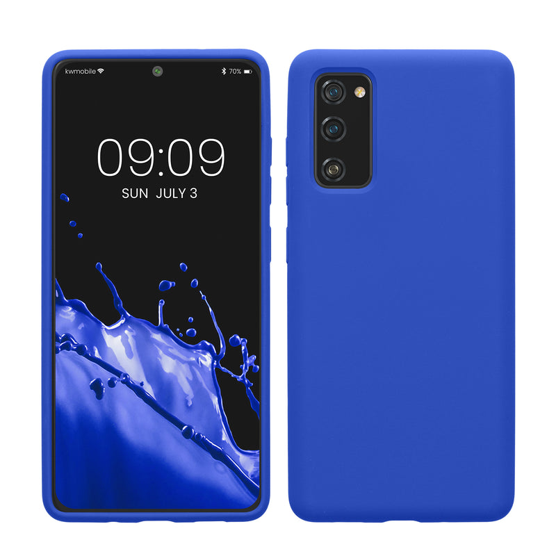 kwmobile Handyhülle für Samsung Galaxy S20 FE Hülle - Case Silikon - Kabelloses Laden - Schutzhülle Cover