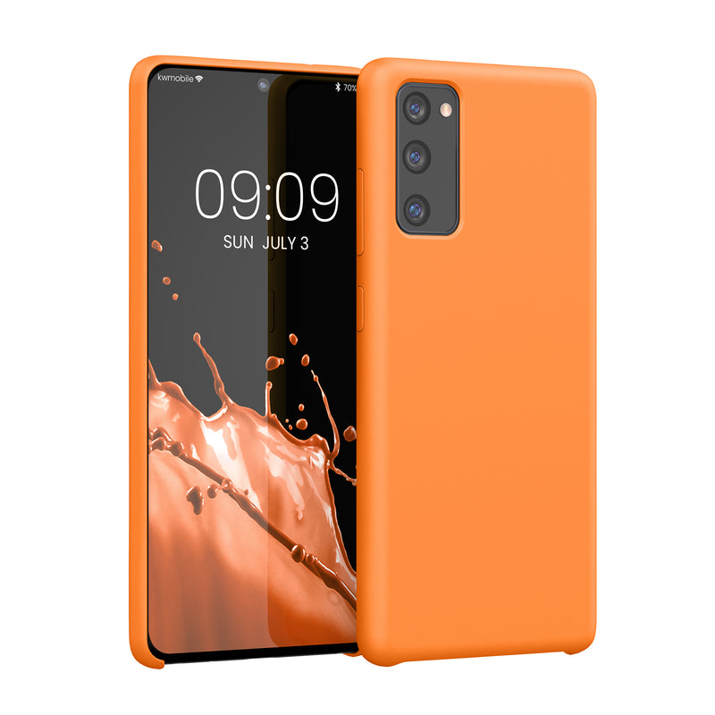 kwmobile Handyhülle für Samsung Galaxy S20 FE Hülle - Case Silikon - Kabelloses Laden - Schutzhülle Cover