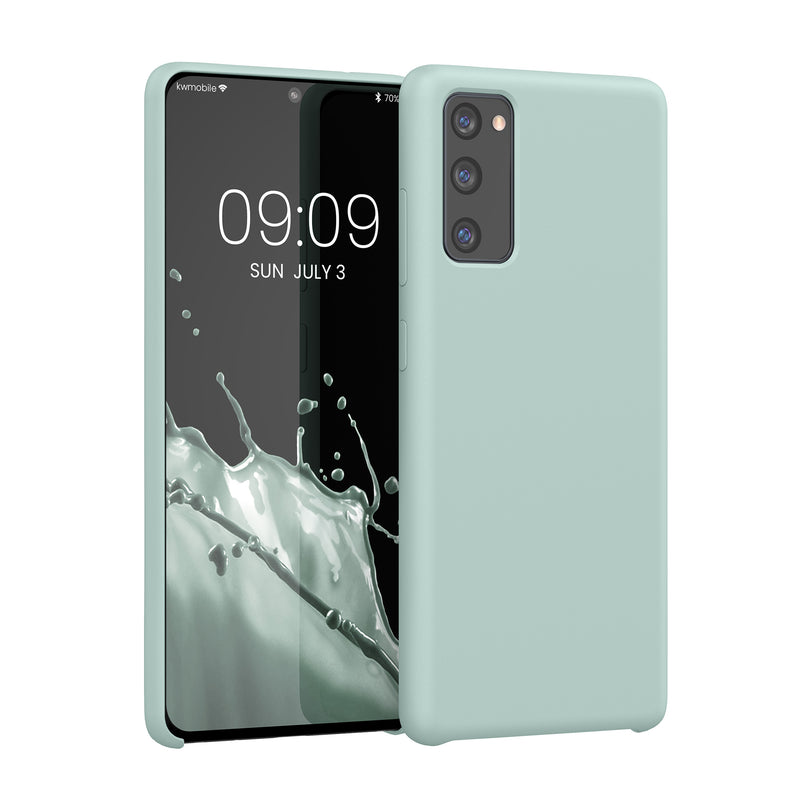 kwmobile Handyhülle für Samsung Galaxy S20 FE Hülle - Case Silikon - Kabelloses Laden - Schutzhülle Cover