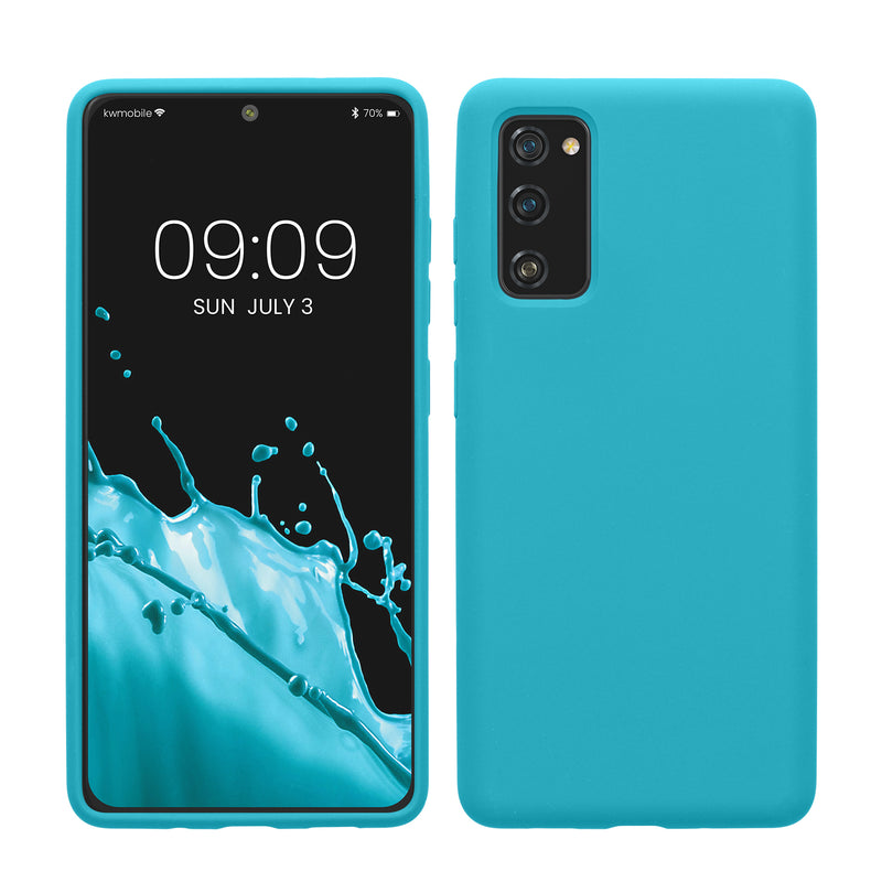 kwmobile Handyhülle für Samsung Galaxy S20 FE Hülle - Case Silikon - Kabelloses Laden - Schutzhülle Cover