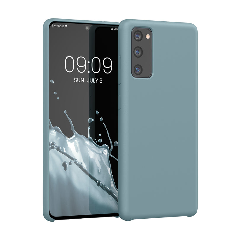 kwmobile Handyhülle für Samsung Galaxy S20 FE Hülle - Case Silikon - Kabelloses Laden - Schutzhülle Cover