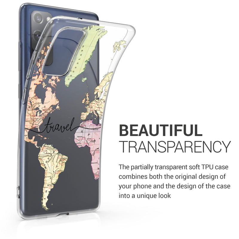kwmobile Case kompatibel mit Samsung Galaxy S20 FE - Hülle Silikon transparent